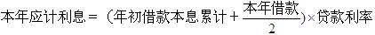 利息的計算