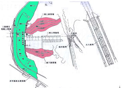 三峽二期導流布置圖