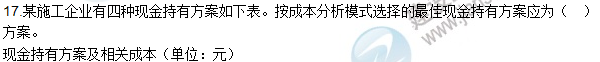 2016一級建造師《建設工程經(jīng)濟》試題答案11-20