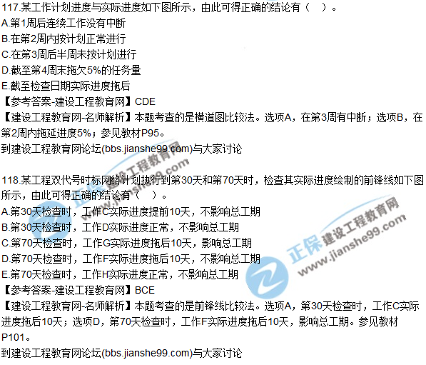 2017監理質(zhì)量、投資、進(jìn)度控制試題及答案