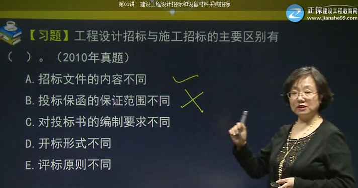 2017年監理《合同管理》試題點(diǎn)評：工程設計招標概述