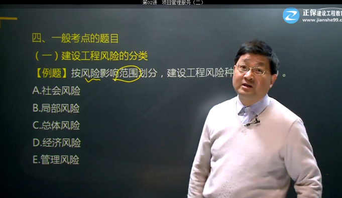 2017年監理《理論與法規》試題點(diǎn)評：建設工程風(fēng)險管理