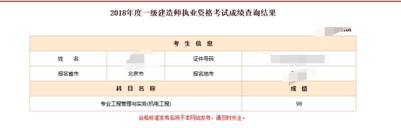 2018年一級建造師考試通過(guò)情況