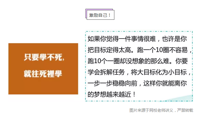 激勵自己！
