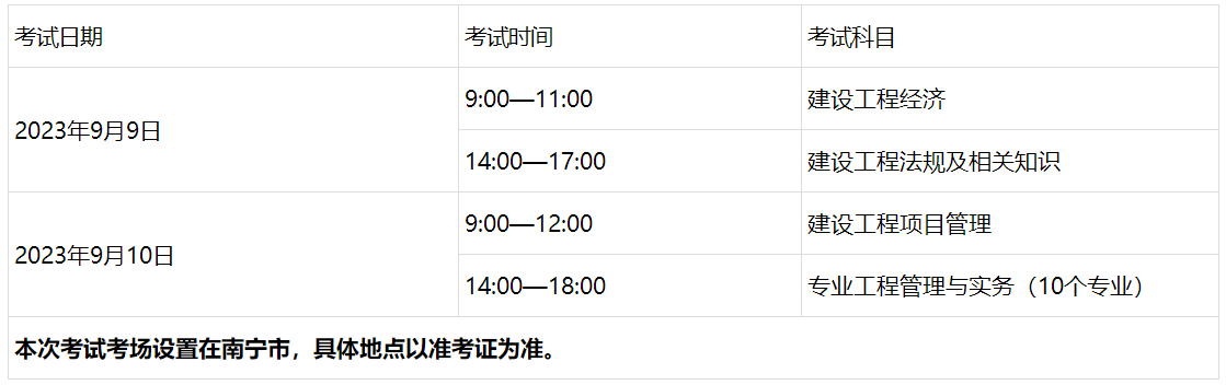 一、考試時(shí)間、科目及考場(chǎng)設置