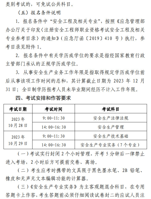 2023年安全工程師報名4 2023年安全工程師報名4